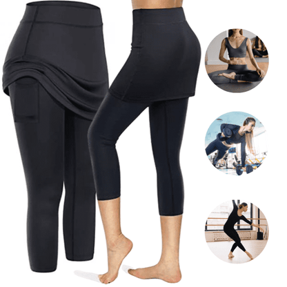 YogaTrain - Sporty skirt with leggings