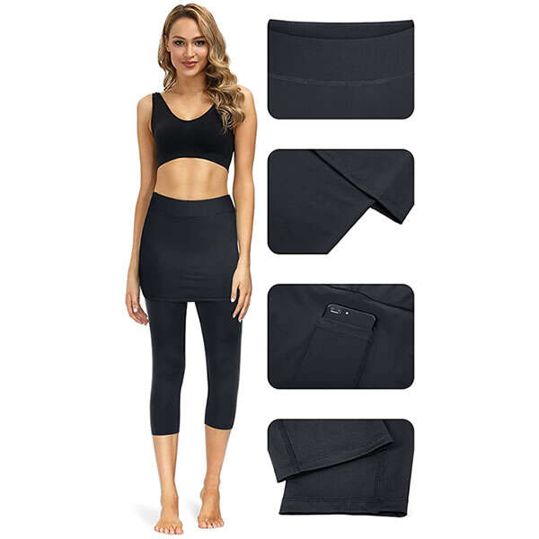 YogaTrain - Sporty skirt with leggings